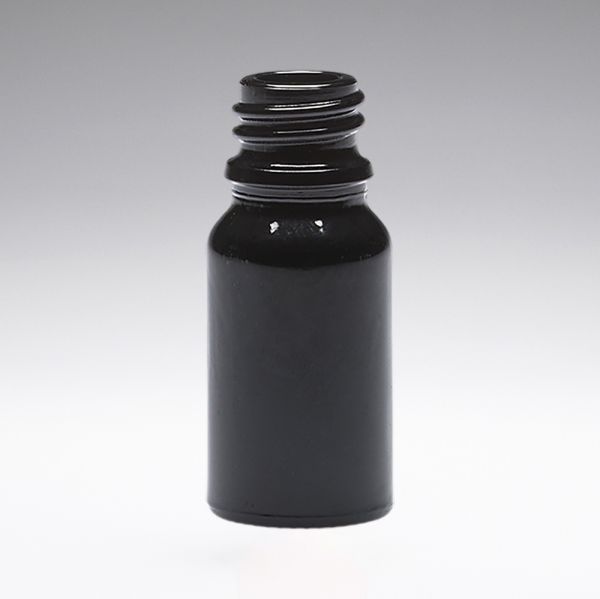 10 ml Glass bottles violet black DIN18