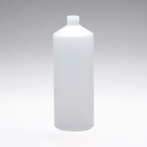 1000 ml Rundflasche PE transparent 28/410