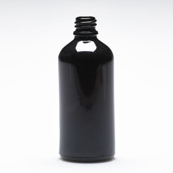 100 ml Bouteilles en verre violet-foncé DIN18