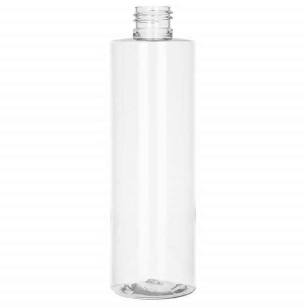 250 ml Cylinder bottles clear PET 24/410