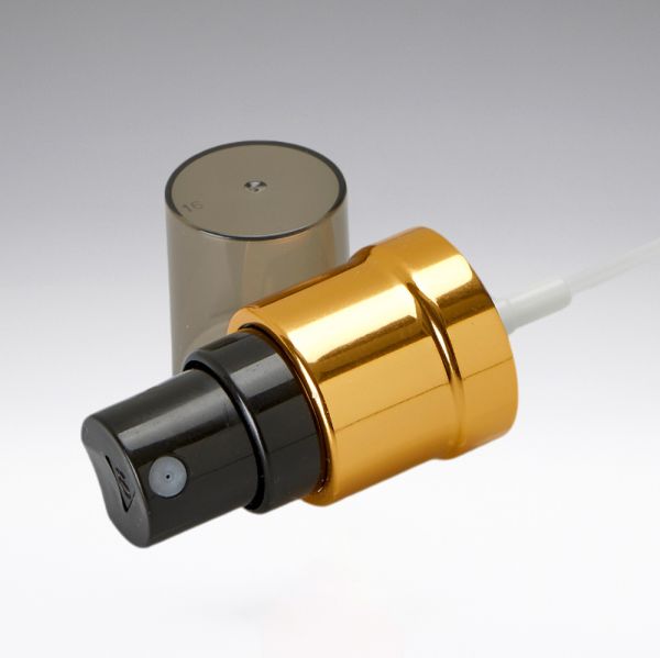 Spray atomiser aluminum black/gold 18/410