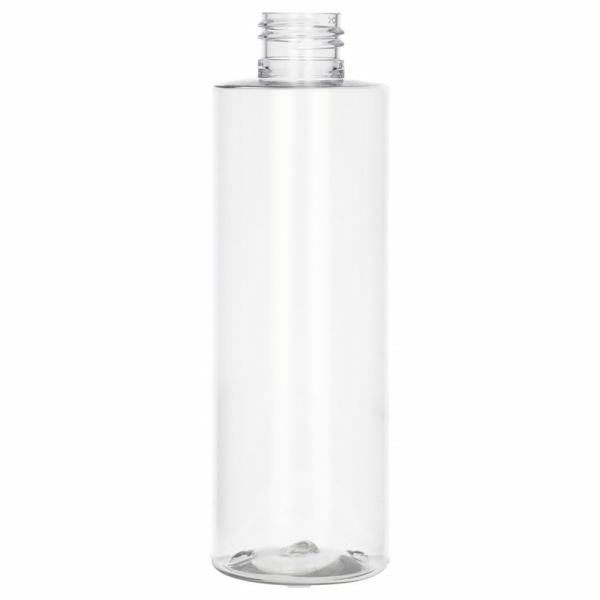 200 ml Cylinder bottles clear PET 24/410