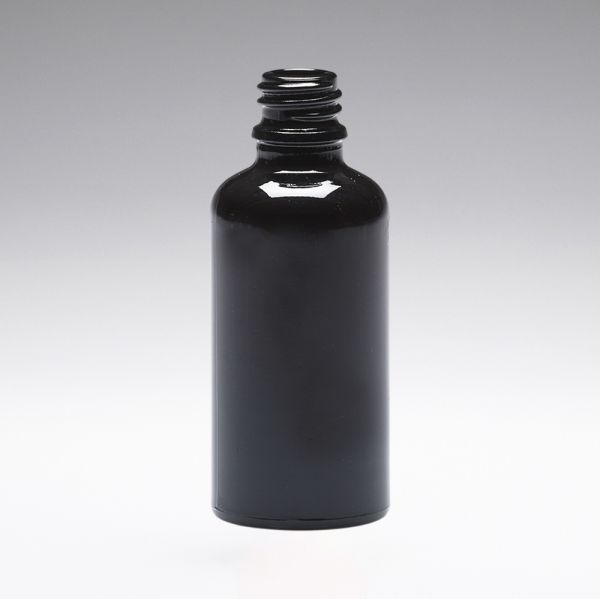 50 ml Glass bottles violet DIN18