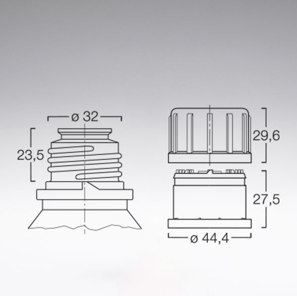 500 ml Enghalsflaschen PE transparent DIN32E