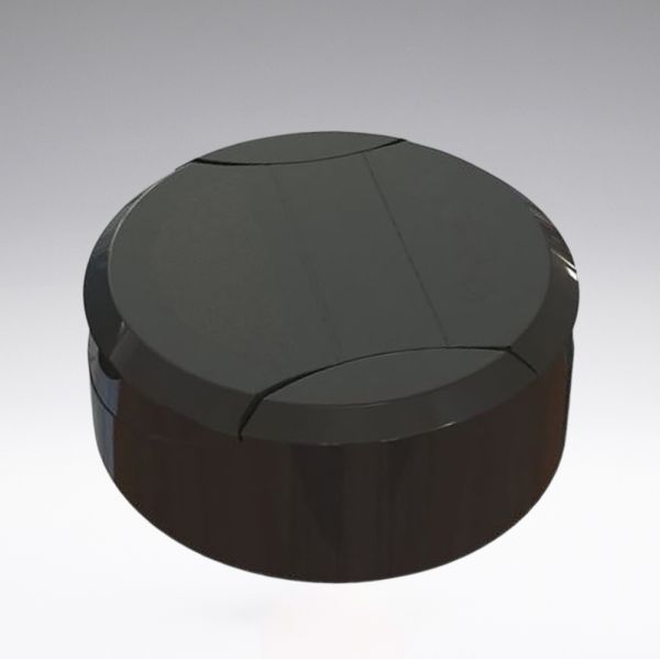 Spice cap black with self-sealing liner 38mm 2-start