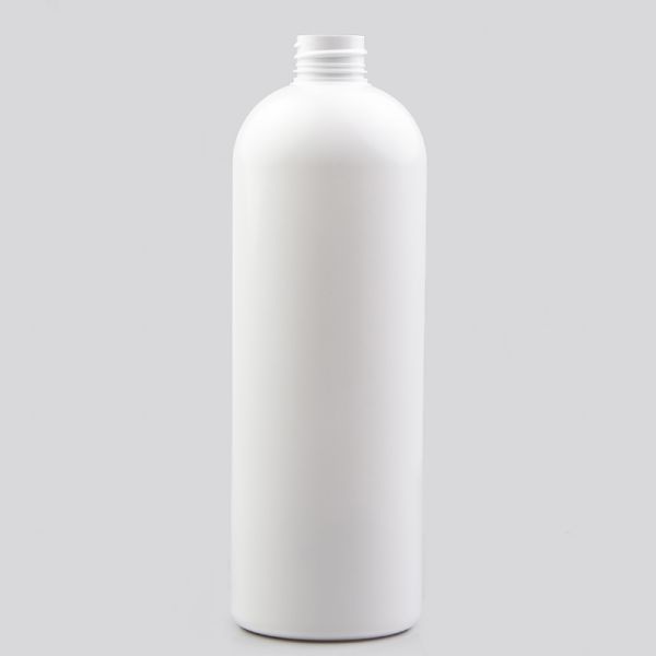 500 ml Bouteilles PET rondes blanc 24/410