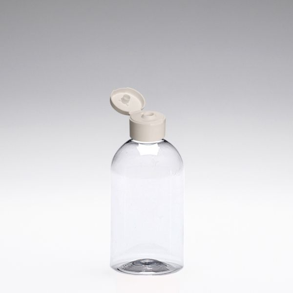 250 ml Flasche mit Flip-Top weiss Ø 6mm