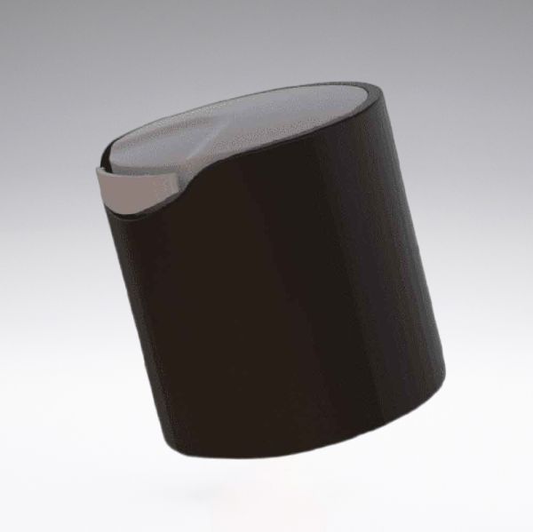 Disc Top con blocco trasporto nero 24/410