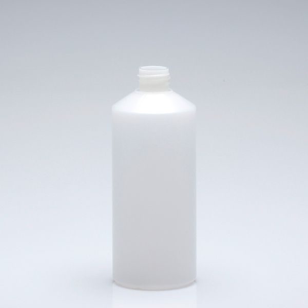 500 ml Bouteilles ronds PE transparent 28/410