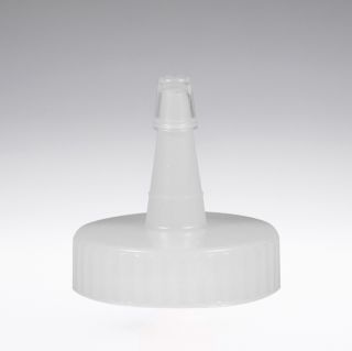 Applicator closure transparent with overcap and sealing liner 38/400