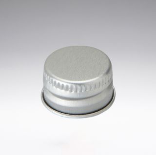 Aluminium screw cap silver with PE-insert 18/410 - Closures