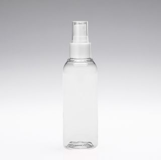 100 ml PET Flasche mit Zerstäuber 20/410 weiss