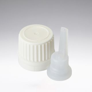 Dropper closure tamper-evident white, 18/410 - Closures