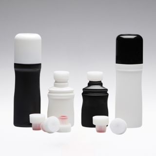 50 ml Bouteille applicateur éponge noir