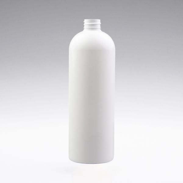 500 ml PET bottles round white 24/410